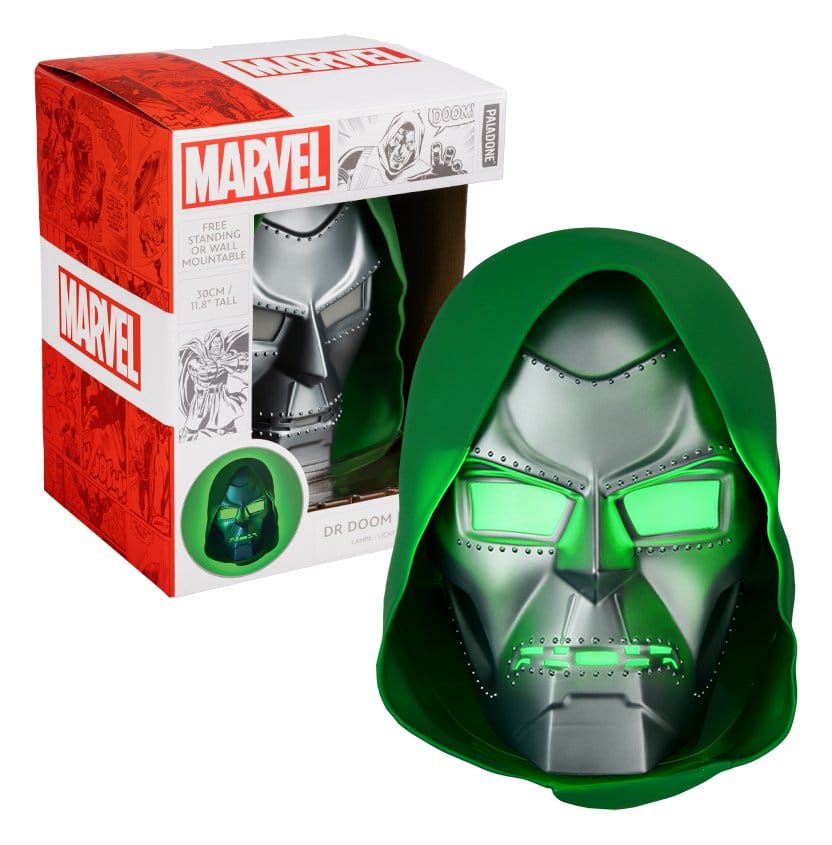 Marvel Universe Dr Doom Mask Leuchte
