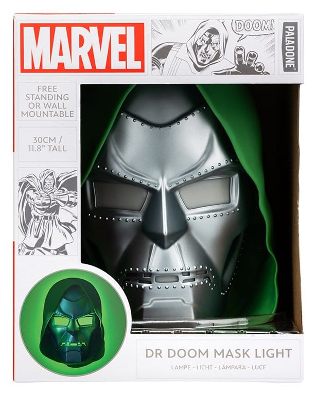 Marvel Universe Dr Doom Mask Leuchte