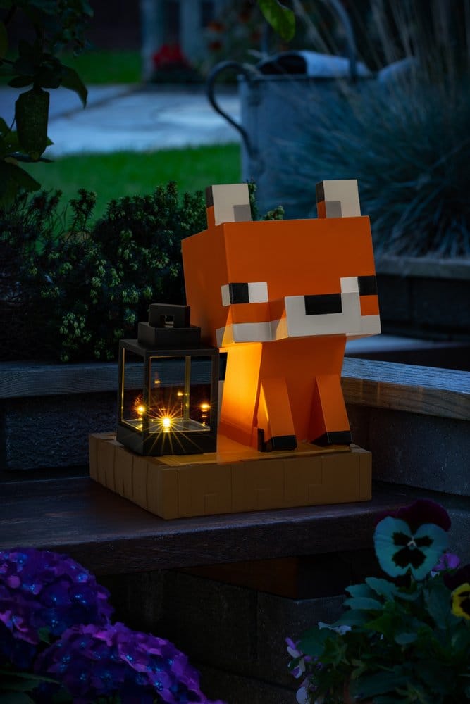 Minecraft Fox Gnome LunaGlo Leuchte