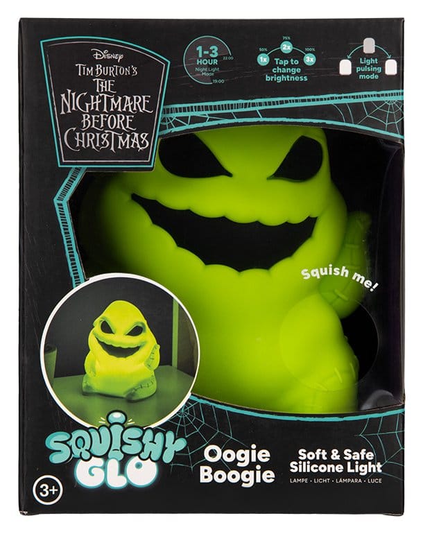Nightmare Before Christmas Oogie Boogie SquishyGlo Silikon-Leuchte Rechargeable