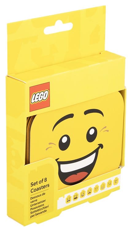 Lego Karten Untersetzer 8er-Pack