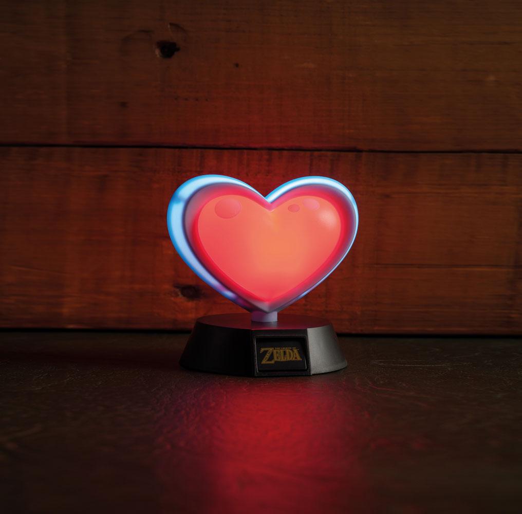 Legend of Zelda 3D Herzcontainer Lampe