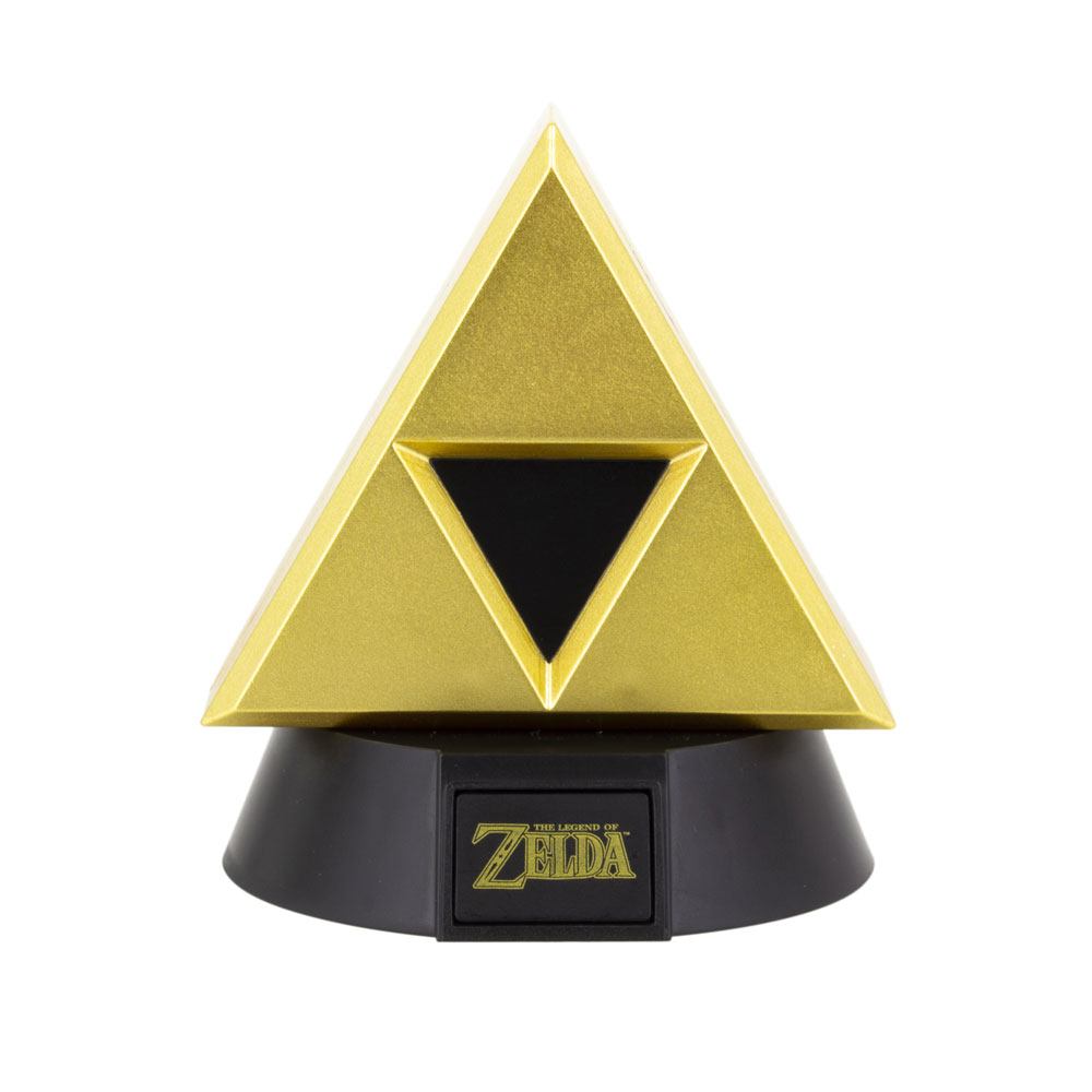 The Legend of Zelda 3D Icon Gold Triforce Lampe