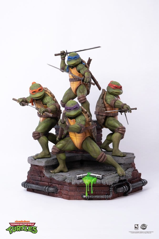 Teenage Mutant Ninja Turtles Movie Diorama 1/6 Statue