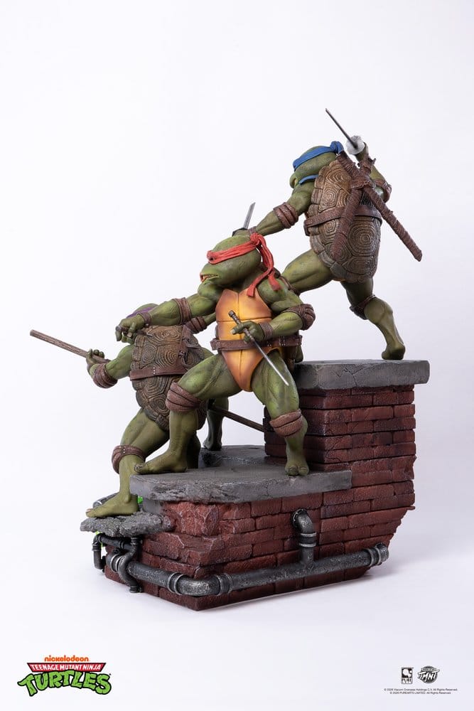 Teenage Mutant Ninja Turtles Movie Diorama 1/6 Statue