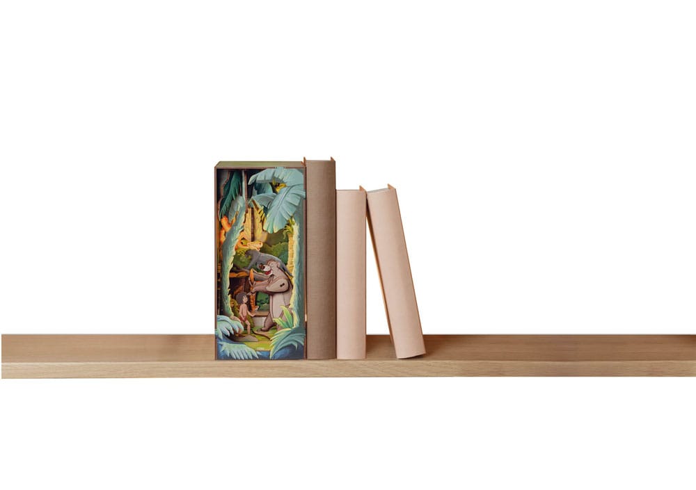 Disney Das Dschungelbuch Tiny Adventures Book Nook Mini-Diorama