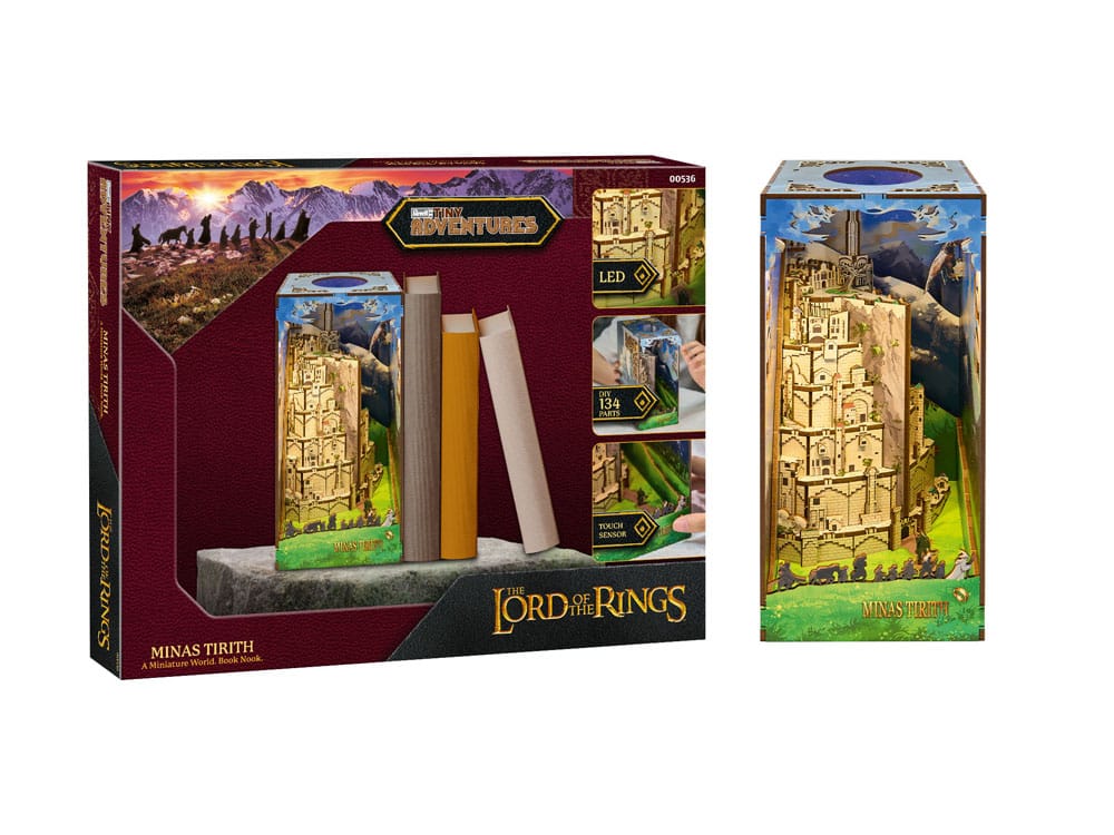 Der Herr der Ringe Minas Tirith Tiny Adventures Book Nook Mini-Diorama