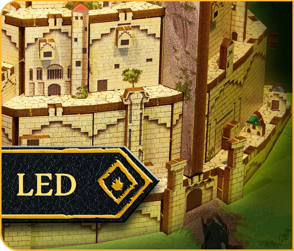 Der Herr der Ringe Minas Tirith Tiny Adventures Book Nook Mini-Diorama