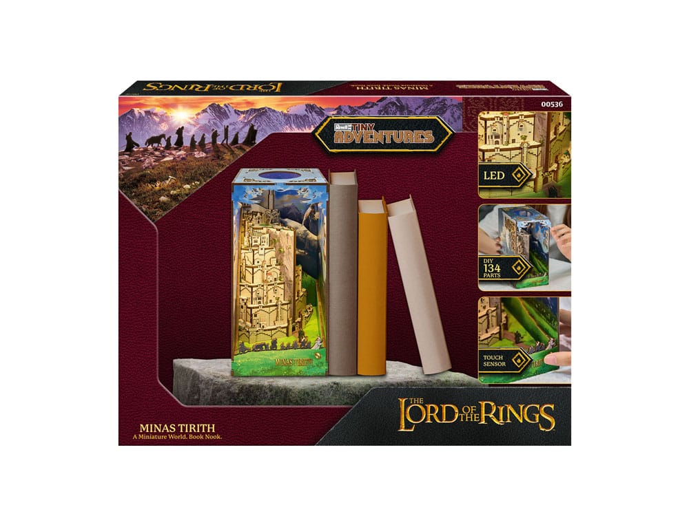 Der Herr der Ringe Minas Tirith Tiny Adventures Book Nook Mini-Diorama