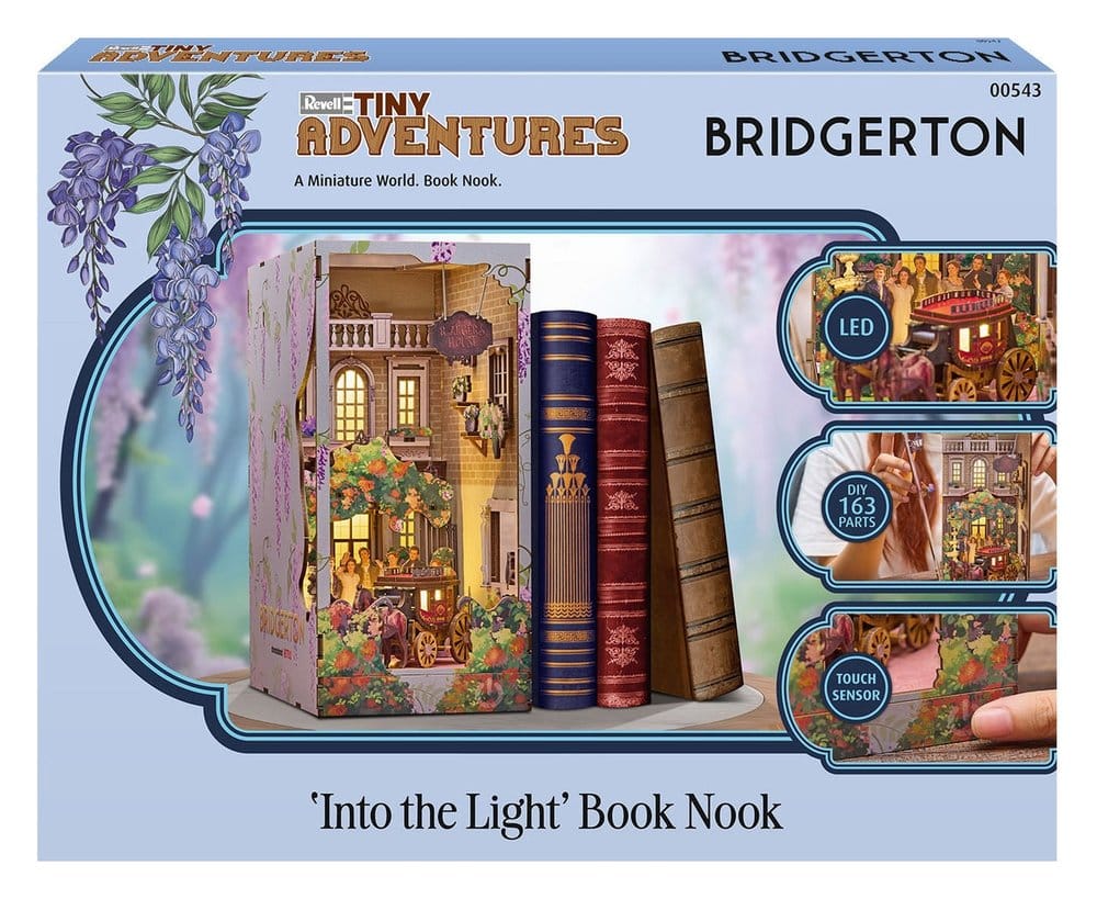 Bridgerton Into the Light Tiny Adventures Book Nook Mini-Diorama