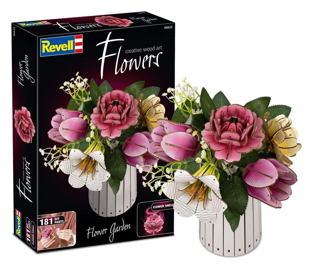 Revell Flowers Flower Garden Holzblumen
