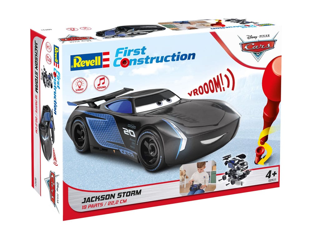 Cars Jackson Storm First Construction Bauset