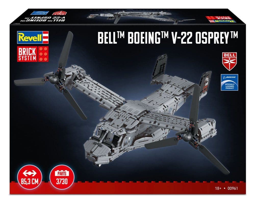 Bell Boeing V-22 Osprey Brick System Klemmbaustein Set