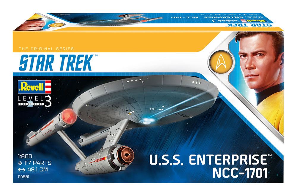 Star Trek TOS U.S.S. Enterprise NCC-1701 1/600 Modellbausatz