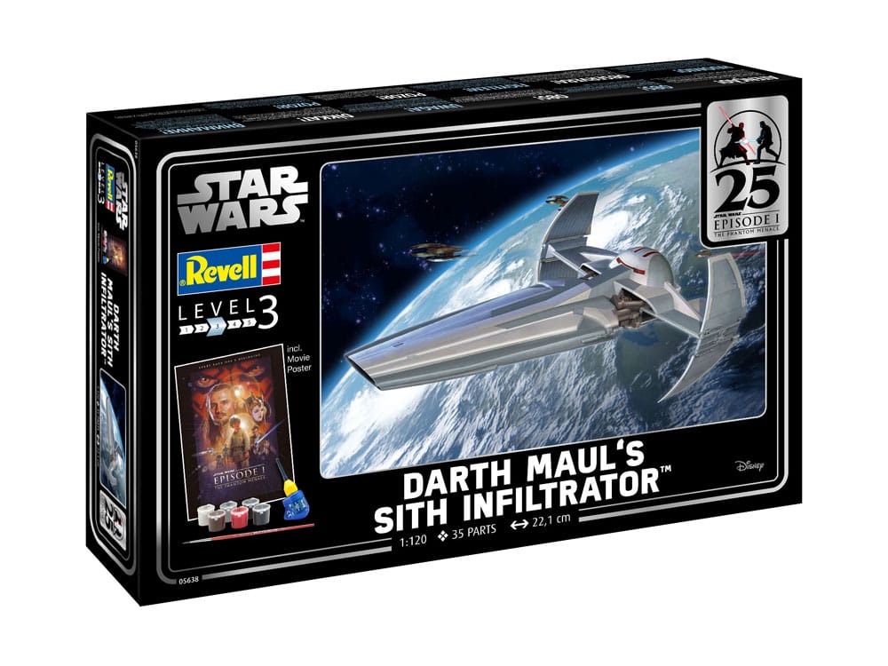 Star Wars Episode I Darth Maul's Sith Infiltrator Geschenkset 1/120 Modellbausatz