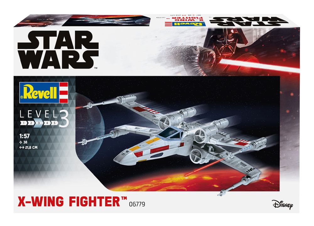 Star Wars X-wing Fighter 1/57 Modellbausatz