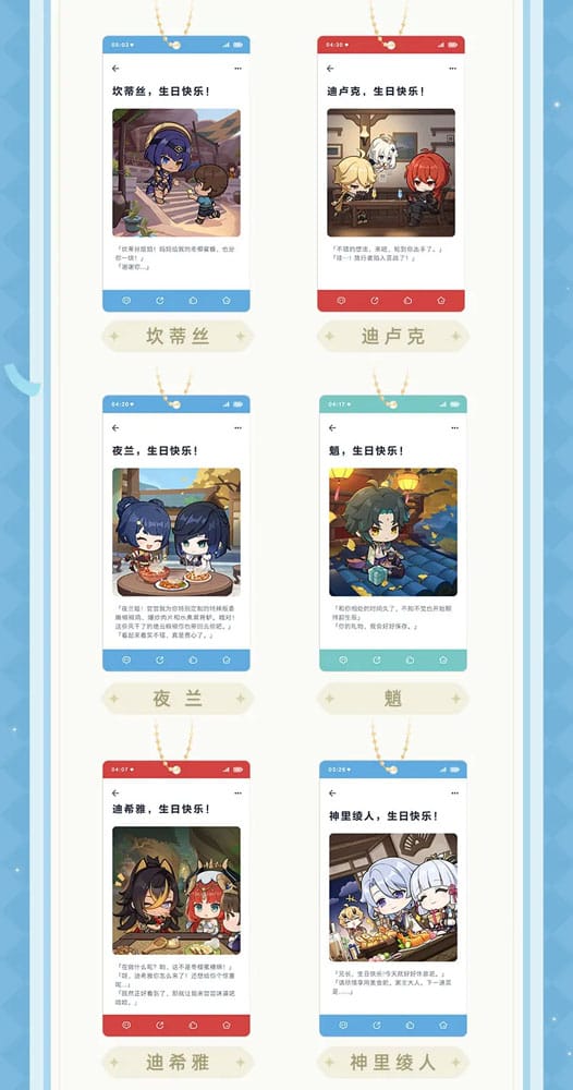 Genshin Impact Blind Box A Schlüsselanhänger Display (16)