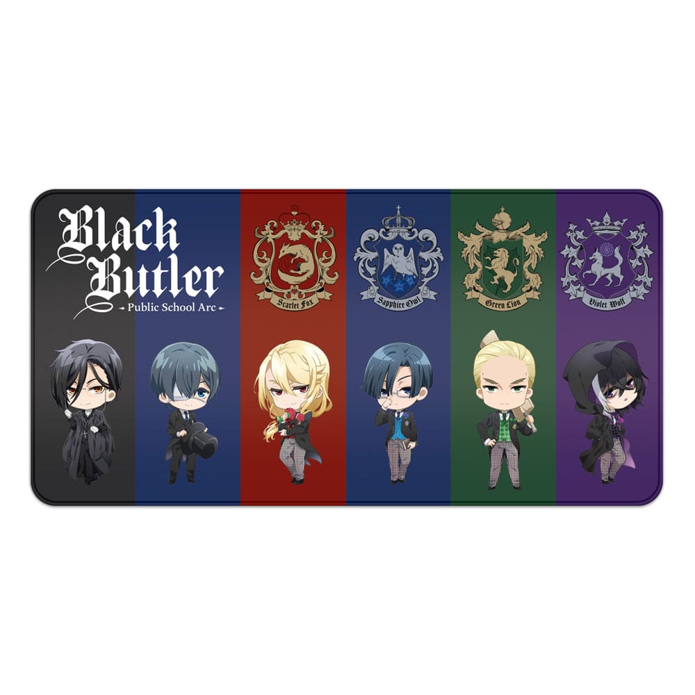 Black Butler Chibi & Emblem Mousepad XXL