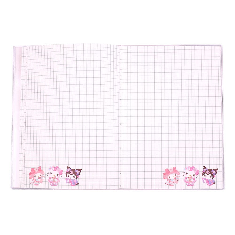 Sanrio Hello Kitty & Friends Sakura Series Holographic Checkered Notizbuch