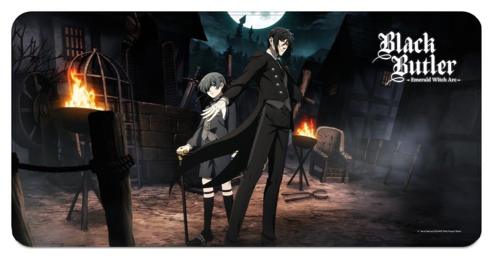 Black Butler Emerald Witch Arc Sebastian & Ciel XXL Mauspad