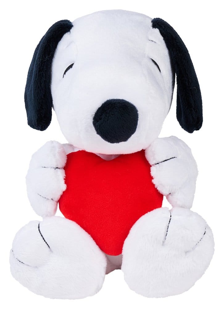 Peanuts Snoopy Sitting with Heart Plüschfigur
