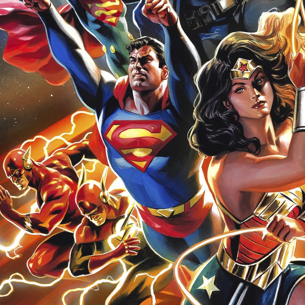 DC Comics Justice League Unlimited Kunstdruck ungerahmet