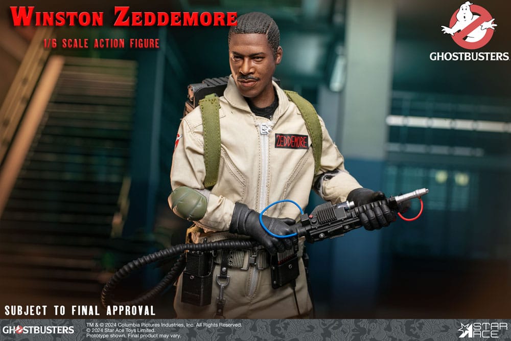 Ghostbusters (1984) Winston Zeddemore Actionfigur