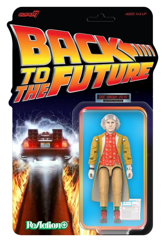 Back To The Future Wave 02 Dr. Emmett Brown ReAction+ Actionfigur (2015)