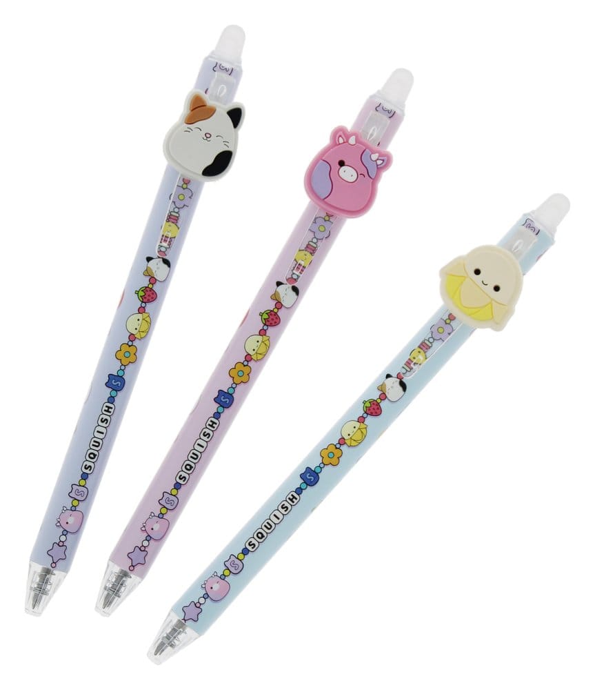Squishmallows Radierbarer Gelstift 3er-Pack