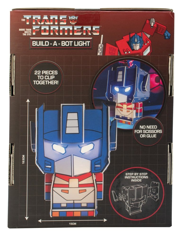 Transformers Optimus Prime Selbstbaulampe