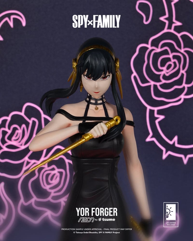 Spy x Family Yor Forger Neon 1/9 Figur