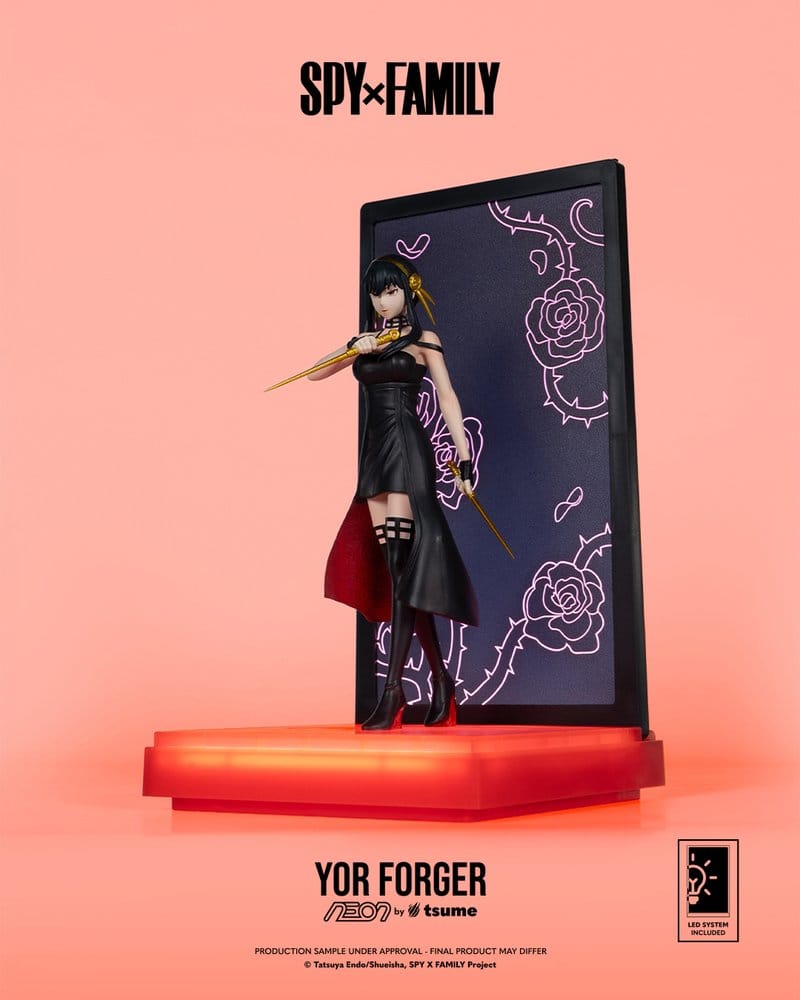 Spy x Family Yor Forger Neon 1/9 Figur