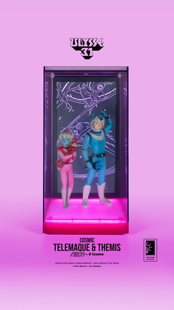 Ulysse 31 Telemachus & Themis Cosmic Version Neon 1/9 Figur