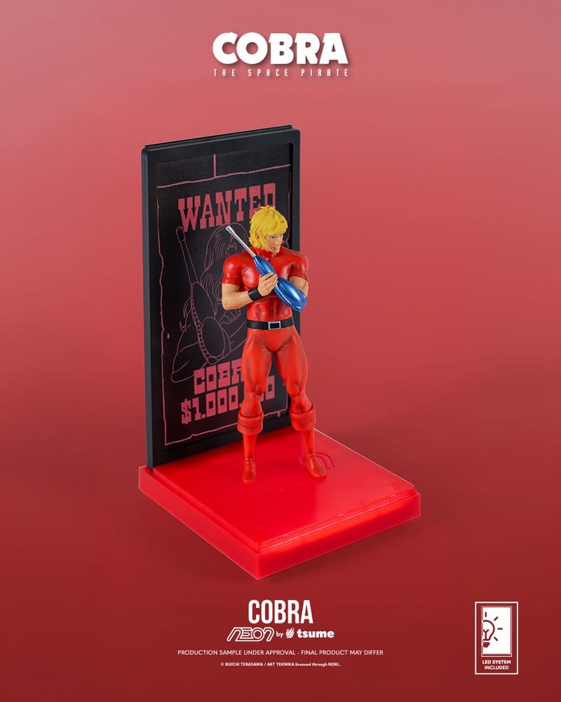 Cobra Cobra The Space Pirate Neon 1/9 Figur