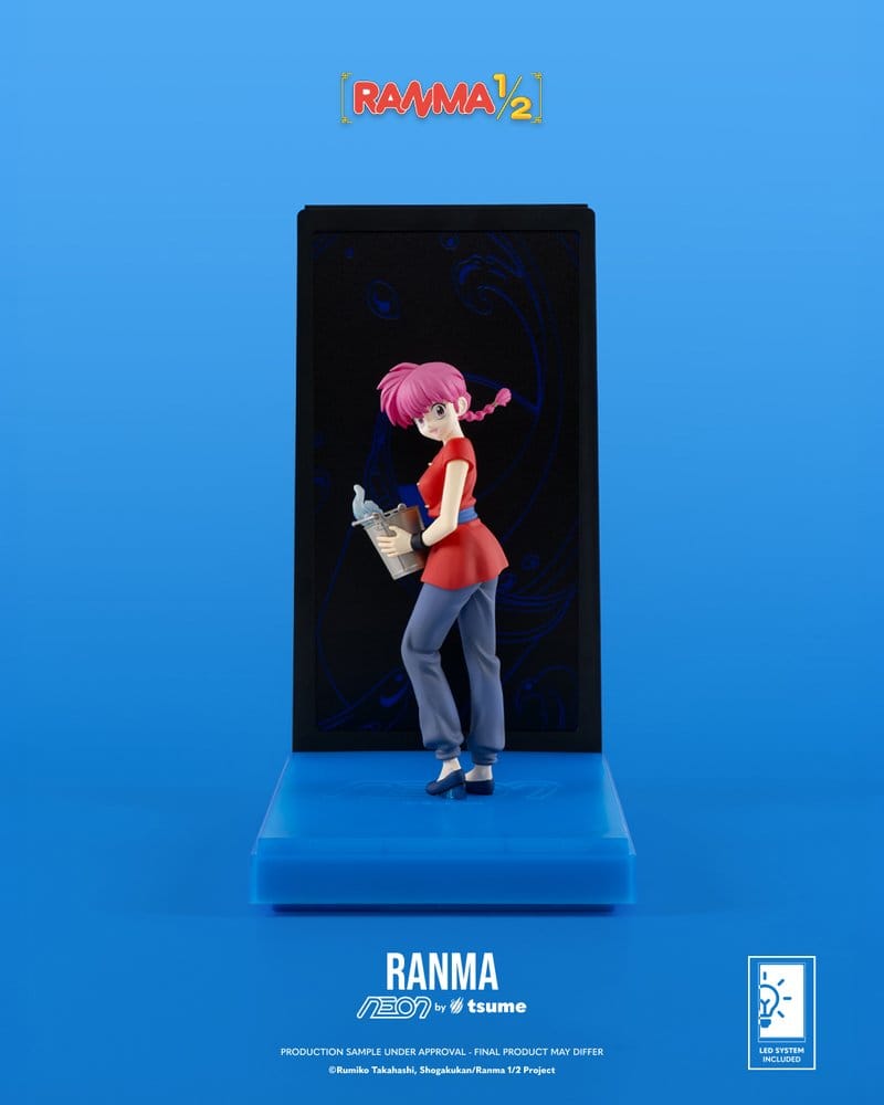Ranma Ranma Saotome Girl Neon 1/9 Figur