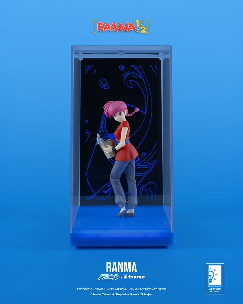 Ranma Ranma Saotome Girl Neon 1/9 Figur