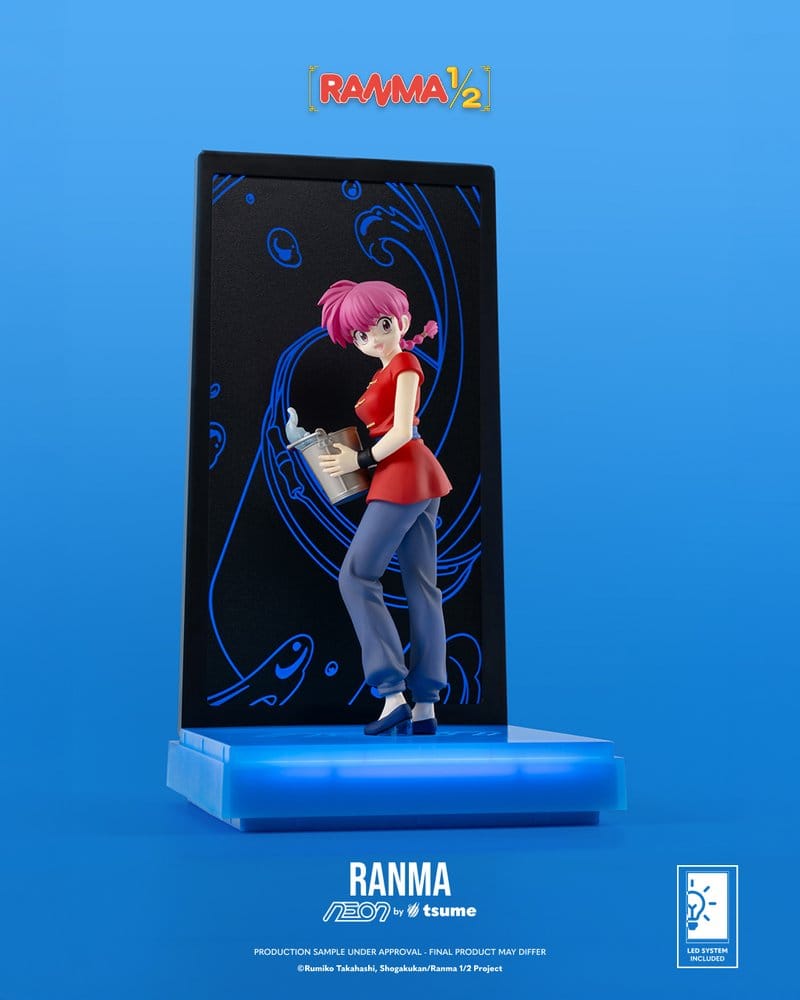 Ranma Ranma Saotome Girl Neon 1/9 Figur