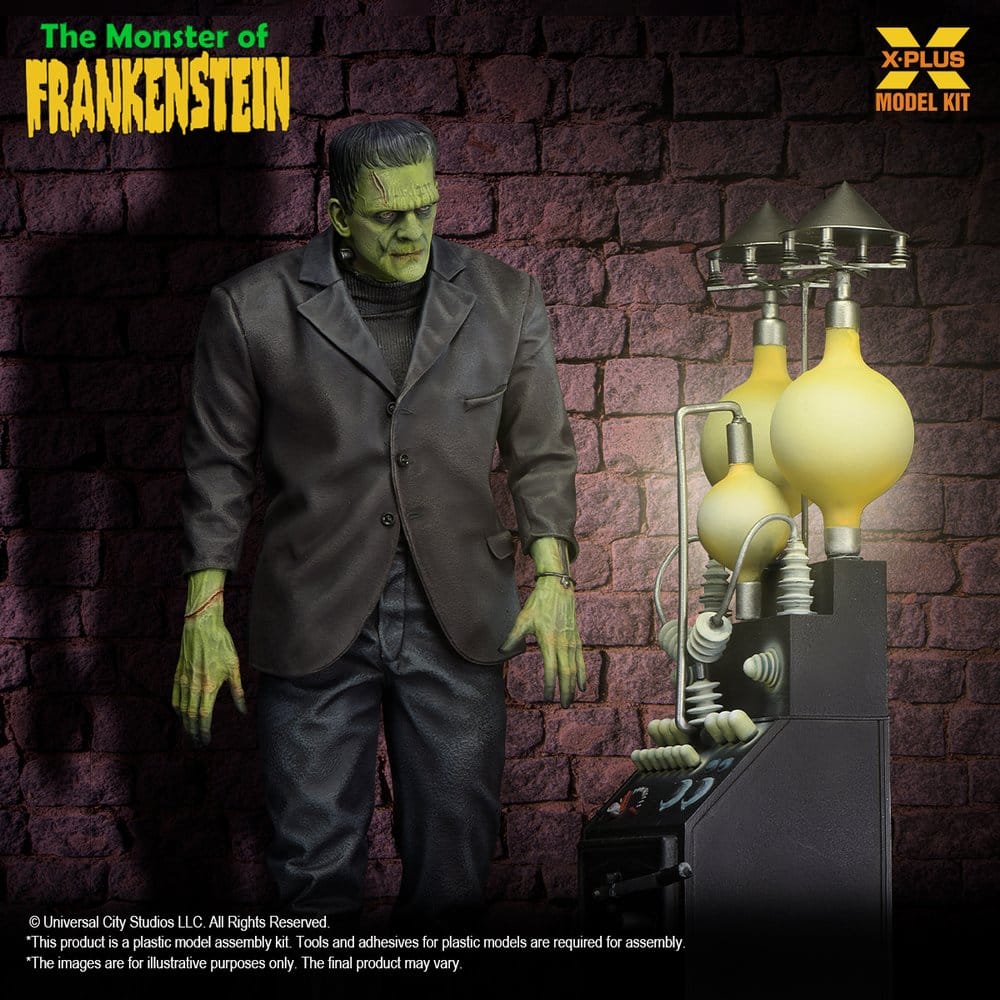 Frankenstein The Monster of Frankenstein 1/8 Plastic Model Kit