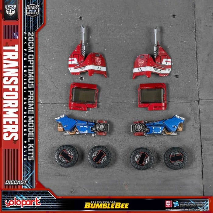 Transformers Bumblebee Optimus Prime AMK PRO Series Plastic Model Kit