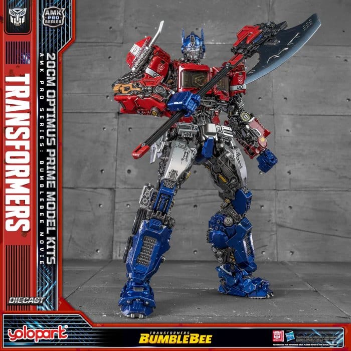 Transformers Bumblebee Optimus Prime AMK PRO Series Plastic Model Kit