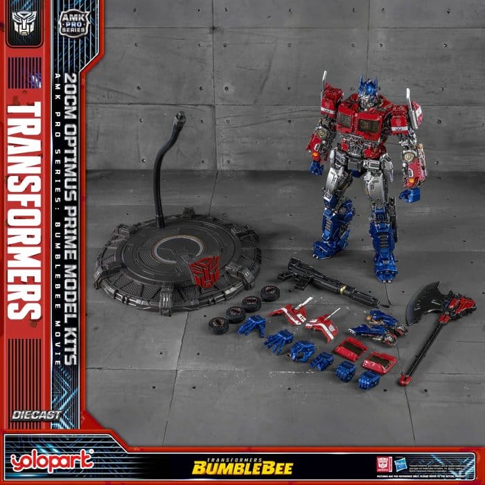 Transformers Bumblebee Optimus Prime AMK PRO Series Plastic Model Kit