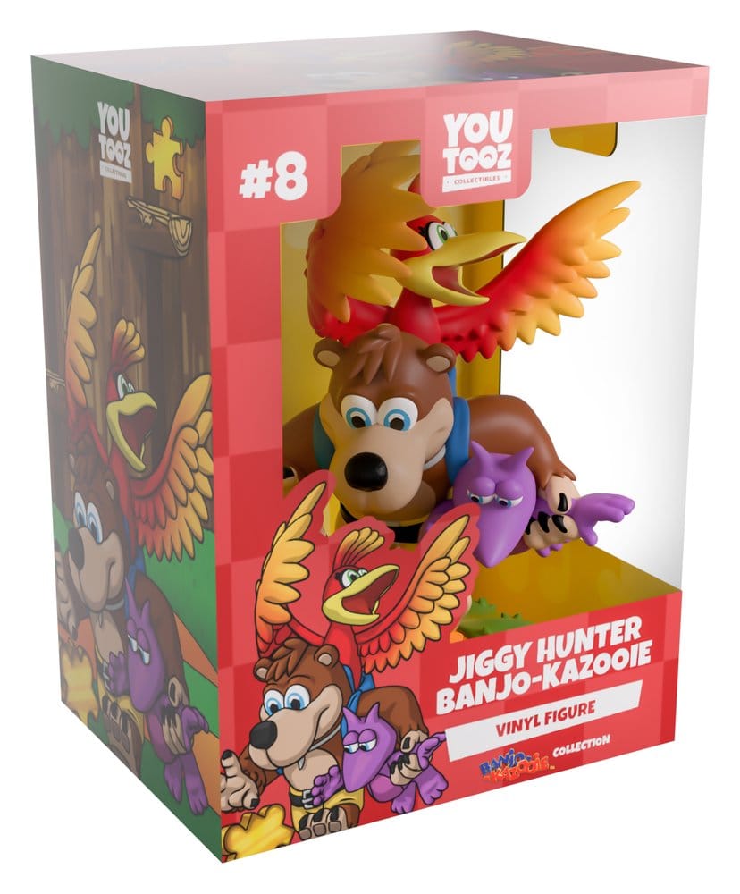 Banjo-Kazooie Jiggy Hunter Banjo & Kazooie Vinyl Figur