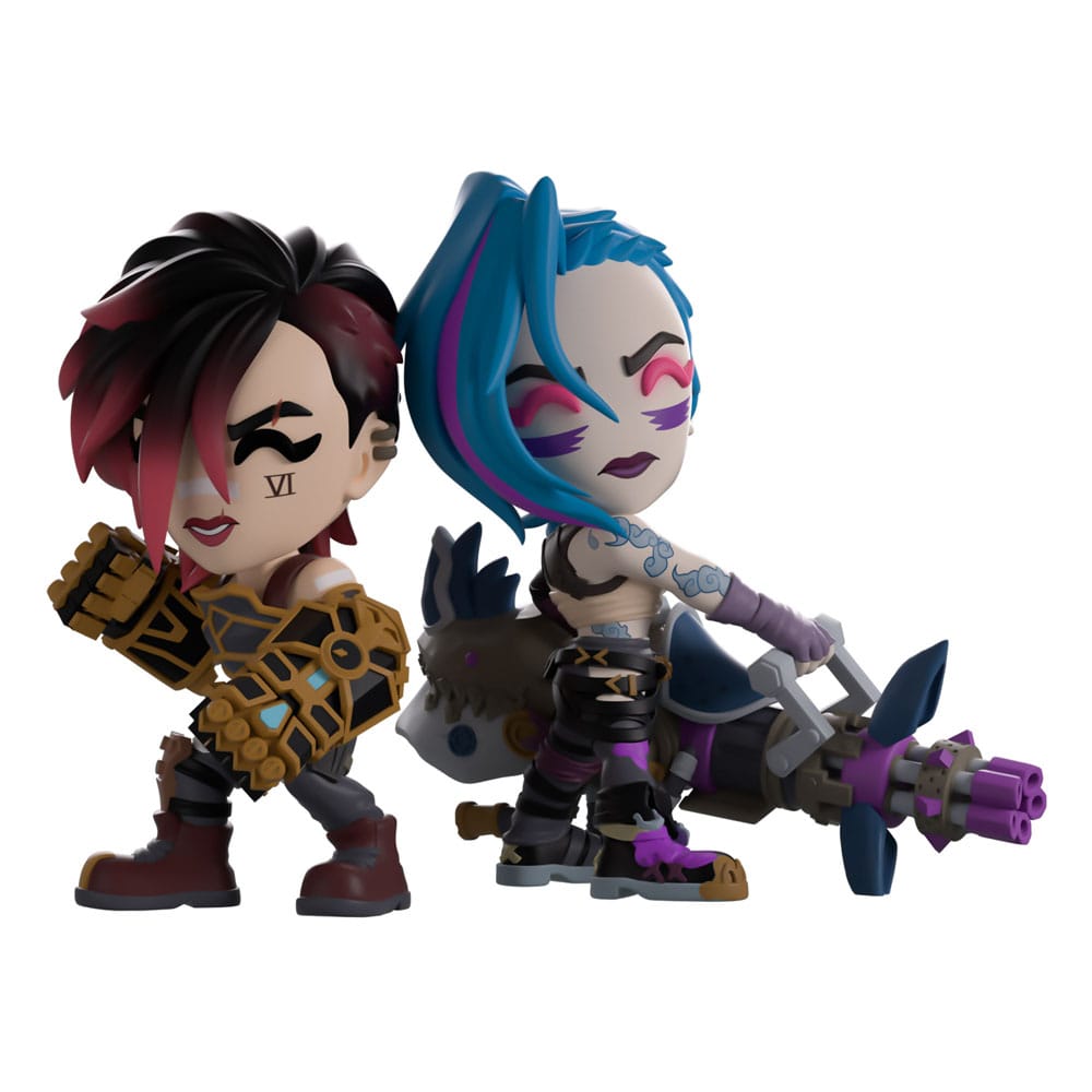Arcane Vi & Jinx 2er-Pack Vinyl Figuren