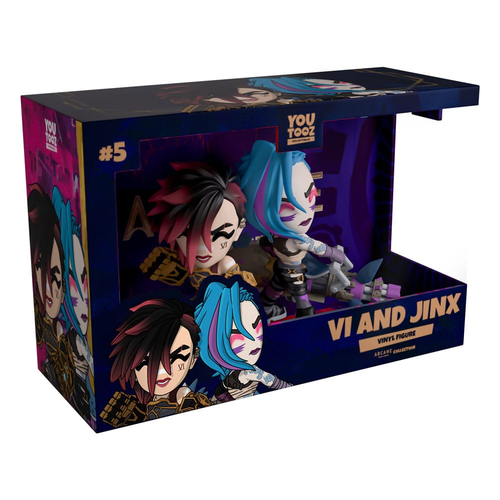 Arcane Vi & Jinx 2er-Pack Vinyl Figuren