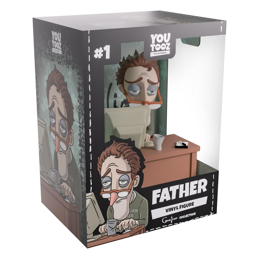 Coraline Father Vinyl Figur