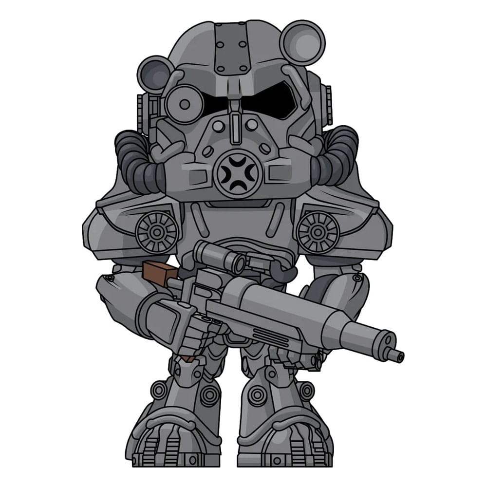 Fallout T-60 Power Armor Vinyl Figur