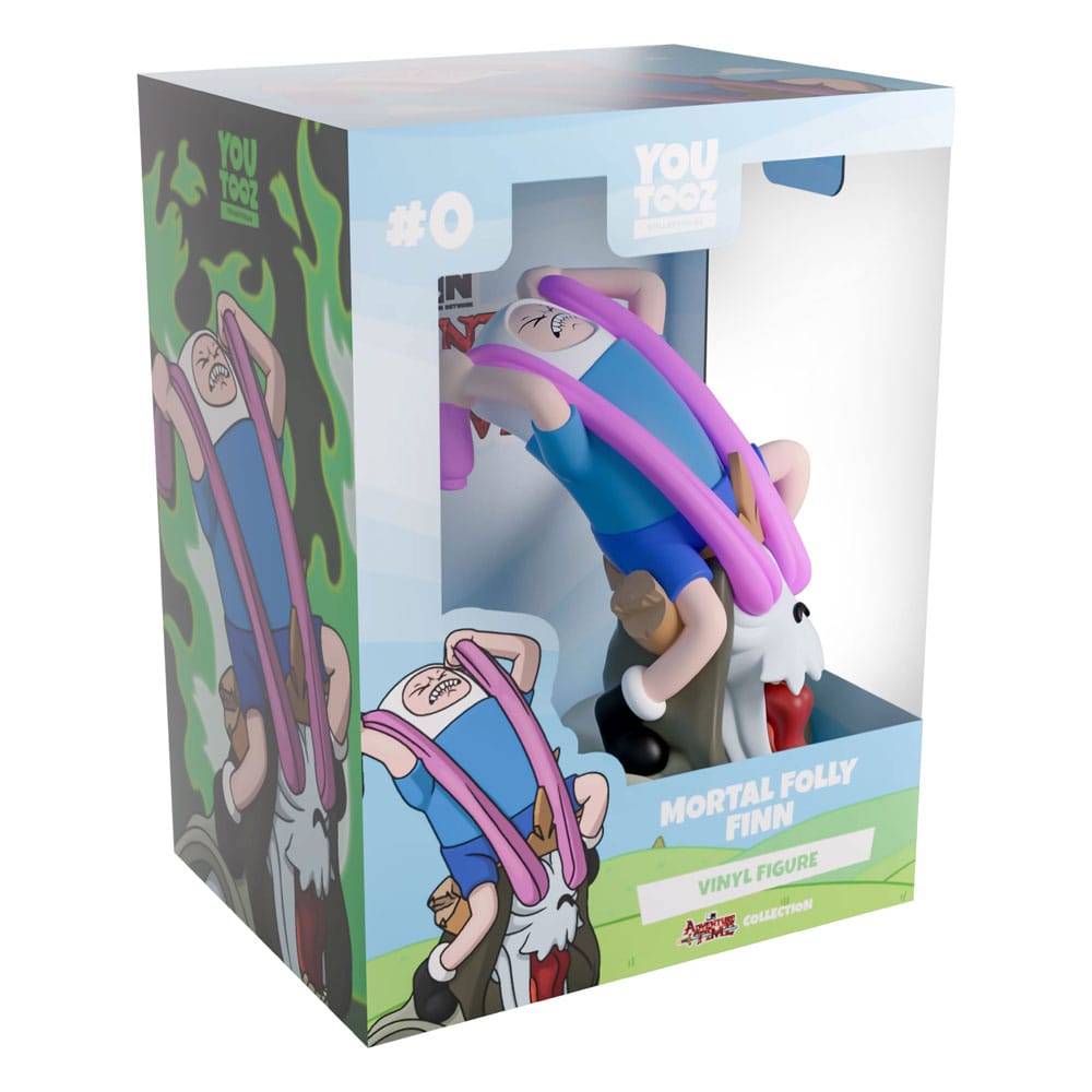 Adventure Time Mortal Folly Finn Vinyl Figur