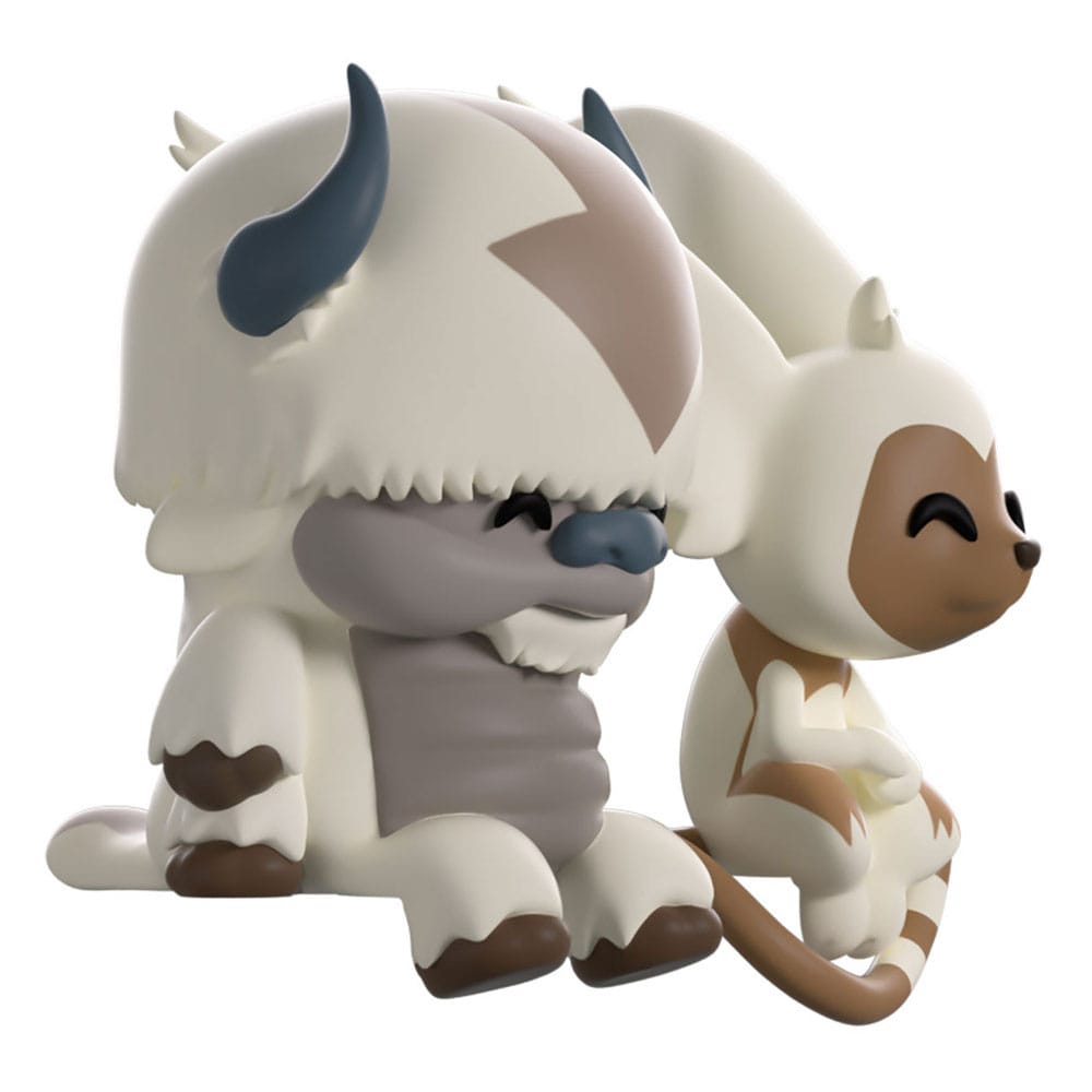 Avatar The Last Airbender Appa and Momo Monitor Buddiez Vinyl Figuren
