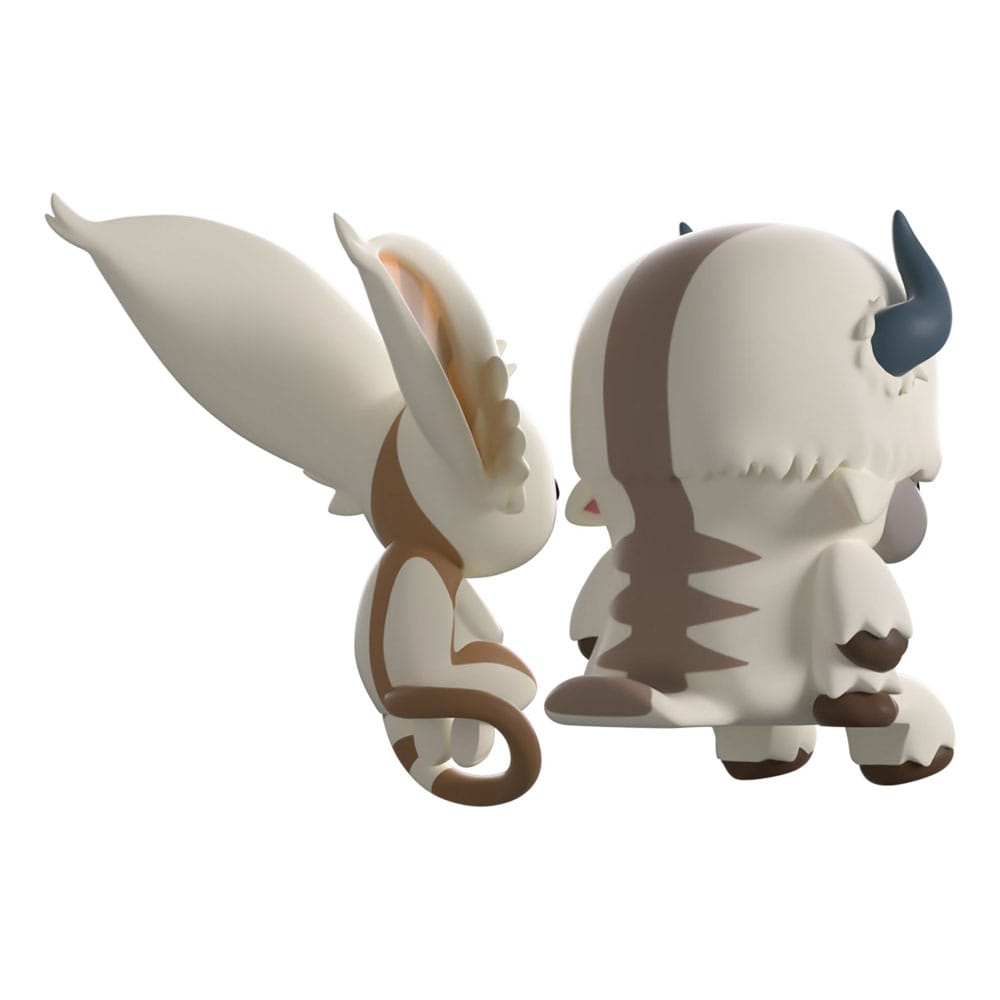Avatar The Last Airbender Appa and Momo Monitor Buddiez Vinyl Figuren