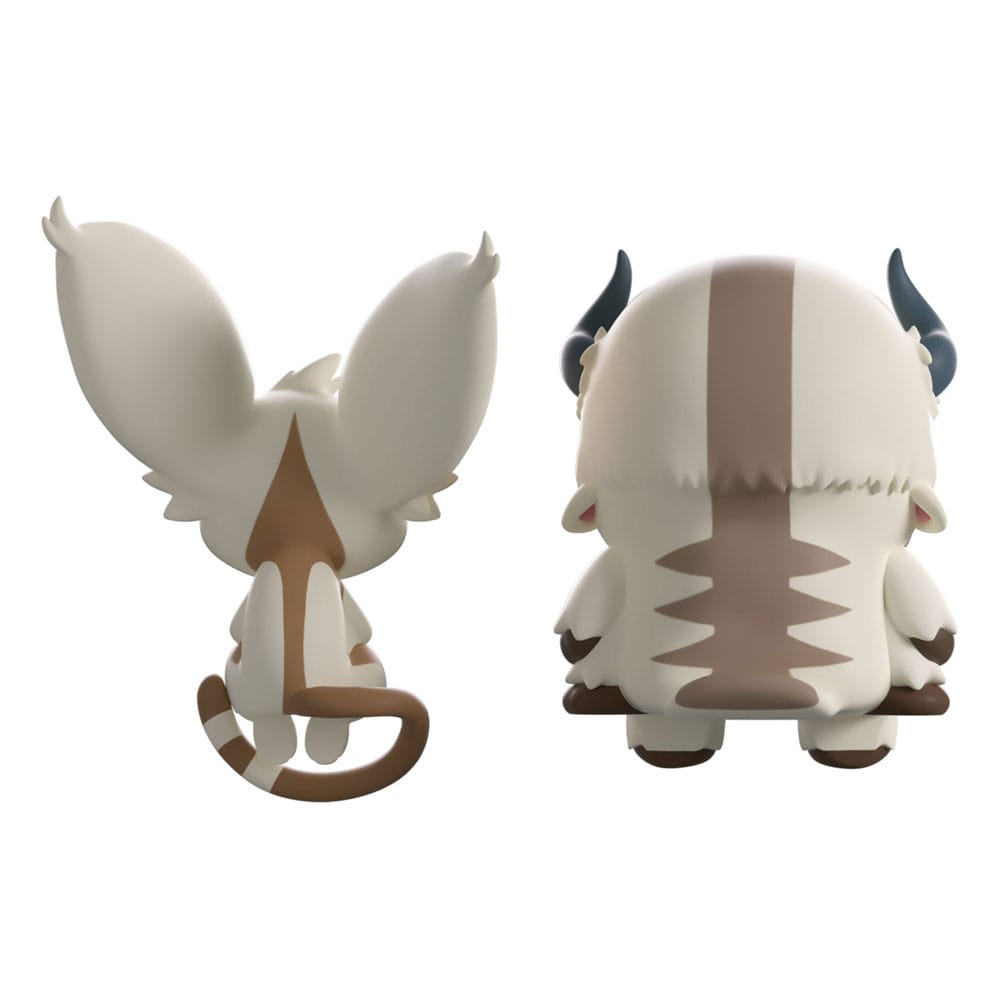Avatar The Last Airbender Appa and Momo Monitor Buddiez Vinyl Figuren
